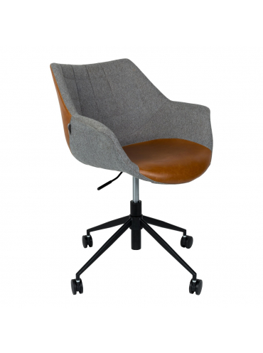 Doulton Office Chair Vintage Brown 13