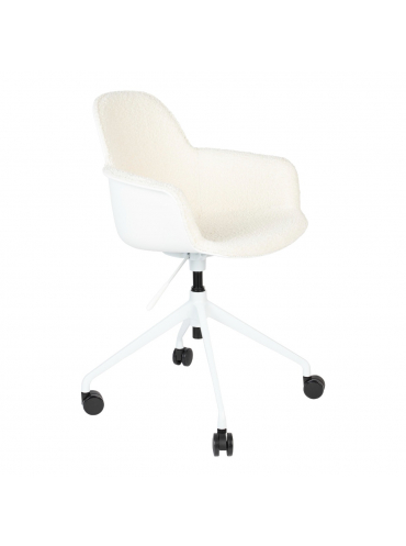 Albert Kuip Office Armchair White 1