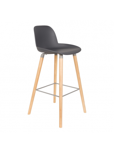 Albert Kuip Barstool 75 cm Dark Grey 1