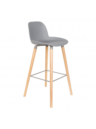 Albert Kuip Barstool 75 cm Light Grey 1