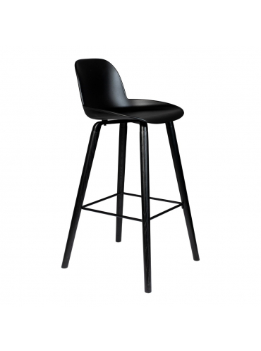 Albert Kuip Barstool 75 cm All Black 1