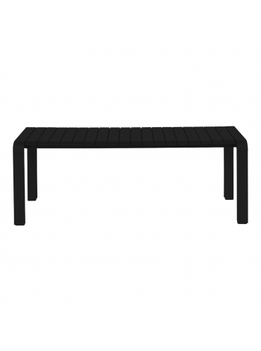 Vondel Garden Bench 129,5x45 Black 1