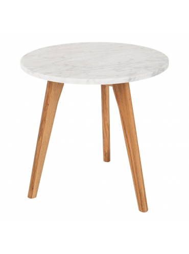 White Stone Side table M 1