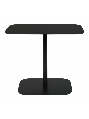 Snow Side Table Rectangle Black 1