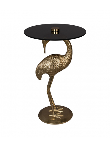 Crane Side Table Gold 1