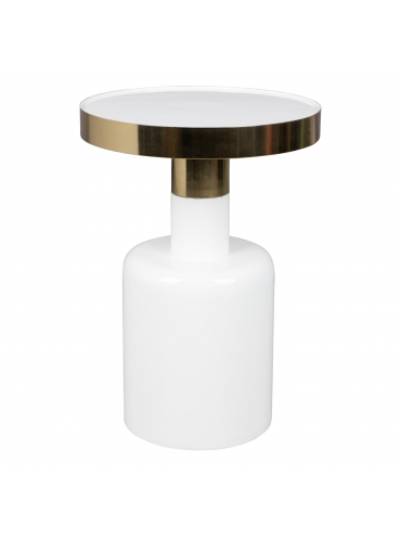 Glam Side Table White 1