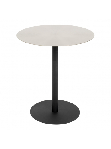 Snow Brushed Side Table Satin 1