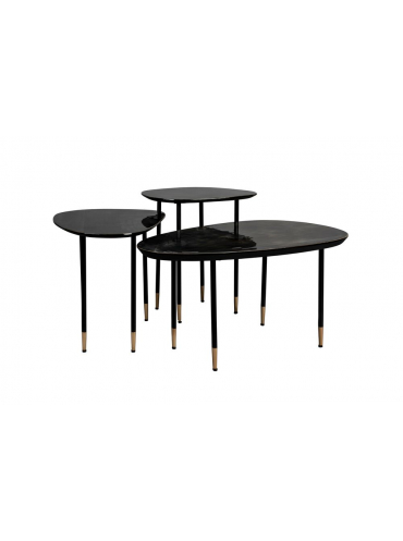 Phyllis Side Table Set of 3 Front