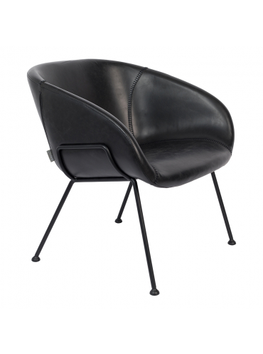 Feston Lounge Chair Black 1