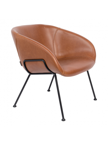 Feston Lounge Chair Brown 1
