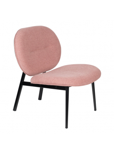 Spike Lounge Chair Pink 1