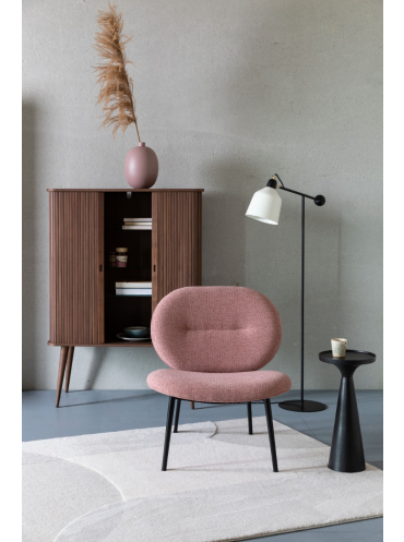 Spike Lounge Chair Pink 2