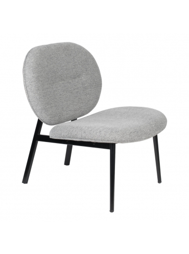 Spike Lounge Chair Grey 1