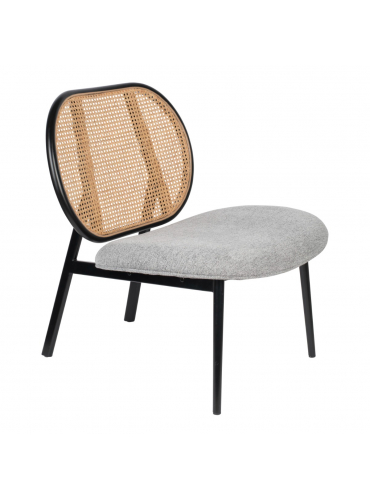 Spike Lounge Chair Natural/Grey 1