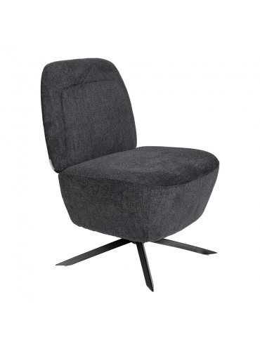 Dusk Lounge Chair Dark Grey 1