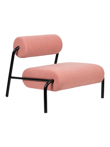 Lekima Lounge Chair Pink 1