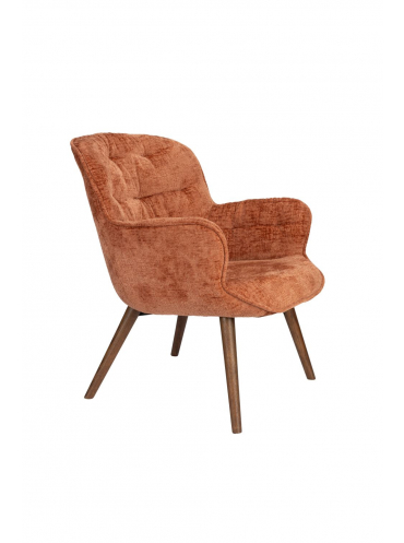 Lenn Lounge Chair Terra Front Side