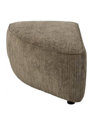 Hunter Sofa element Pie Pouf Left Sand 1