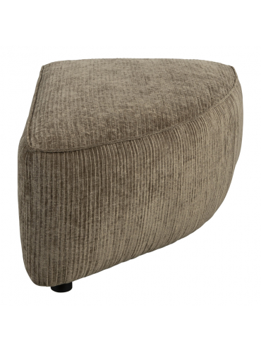 Hunter Sofa Element Pie Pouf Right Brown 1