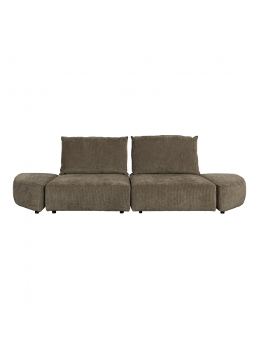 Hunter Sofa 3-seater Brown 1