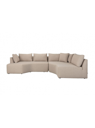 Prosper Sofa Right Cappuccino Front