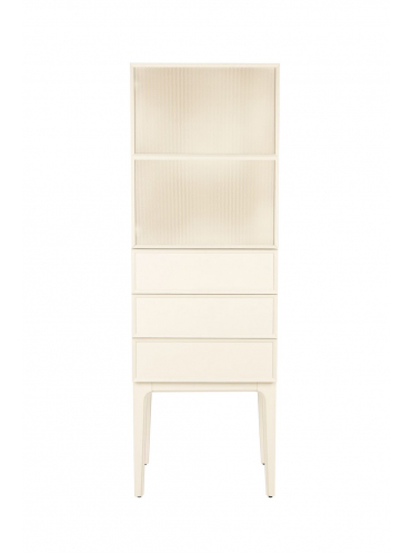 June Cabinet 1 Door - 3 Drawers Front