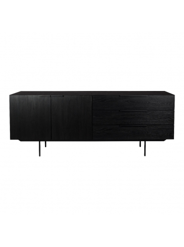Travis Sideboard Black Oak 9