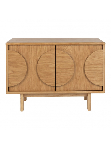 Groove Sideboard 2 Doors Natural Oak 1