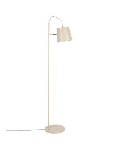 Buckle Head Floor Lamp Beige Front