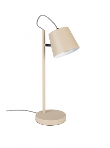Buckle Head Table Lamp Beige Front