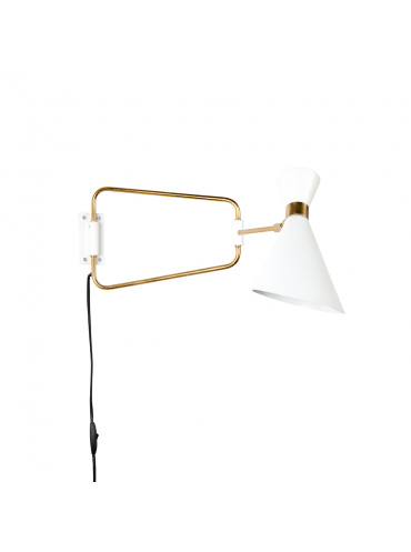 Shady Wall Lamp White 1