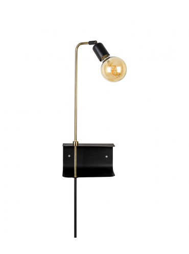 Shaw Wall Lamp Black 1