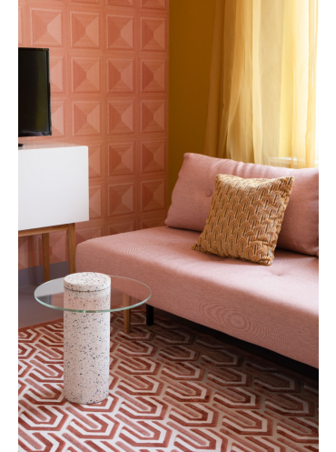 Beverly Carpet 170x240 Pink 9