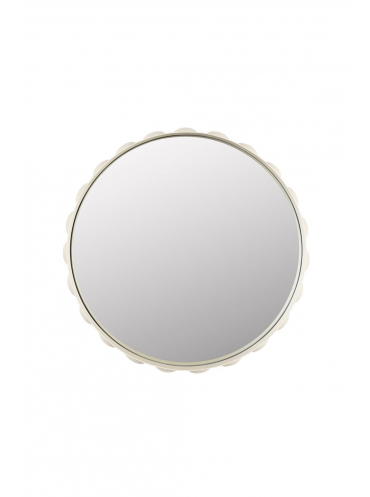 Bubbles Mirror Beige Front