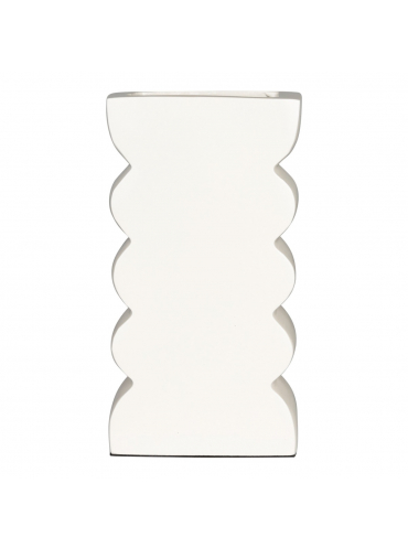 Curves Vase S Shiny Beige 1