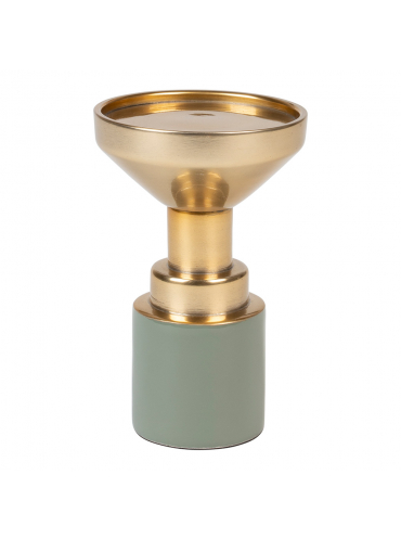 Glam Candle Holder Green S 1