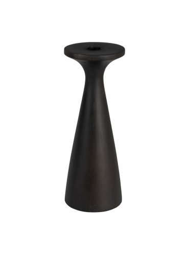 Flames Candle Holder S Black 1