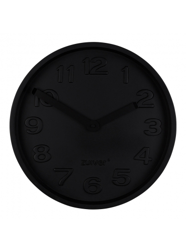 Concrete Time Clock All Black  1