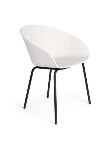 Void Armchair Milk White 1