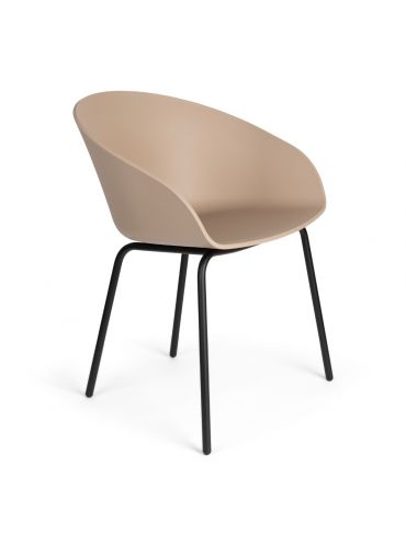 Void Armchair Latte Brown 15