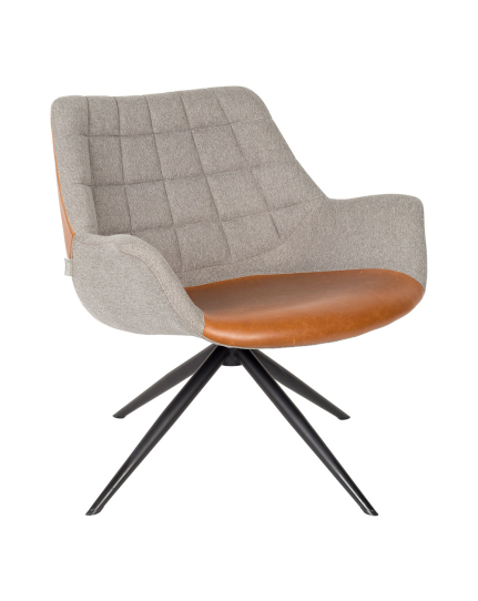 Doulton Lounge Chair Vitage Brown 1