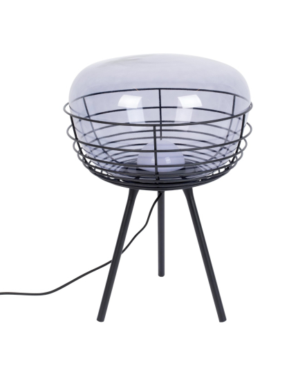 Smokey Table Lamp Black 1