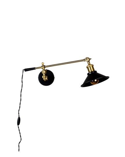 Penelope Wall Lamp Black 1