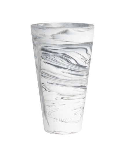 Conic Vase S Black/White 16