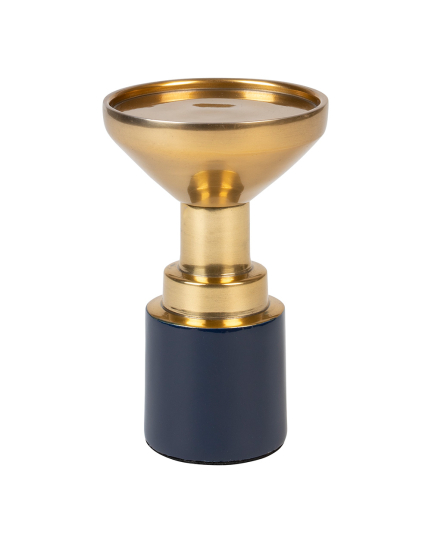 Glam Kandelaar Blauw S 1