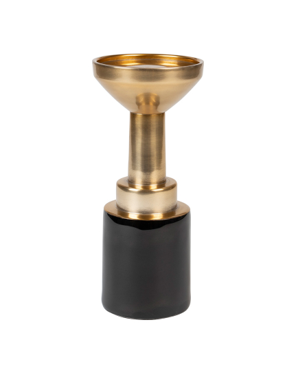 Glam Kandelaar Zwart M 1