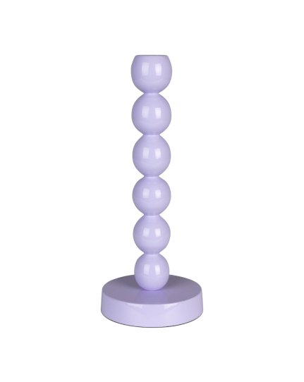Candle Holder Bubbles One Shiny Lilac 1