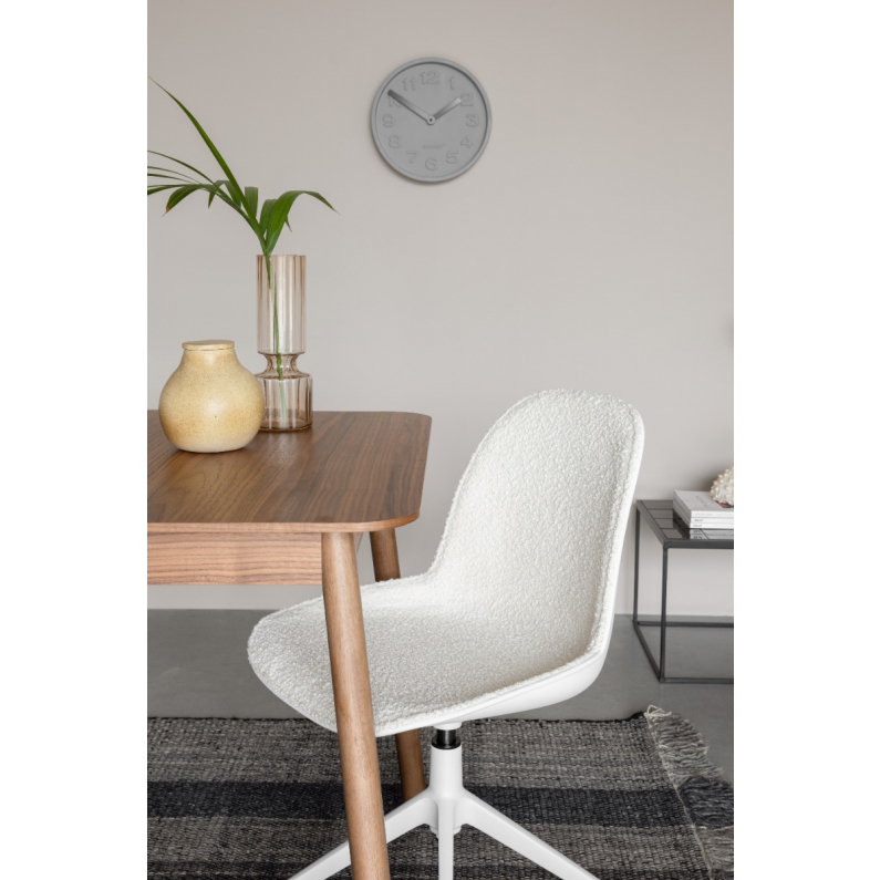 Silver swivel hotsell chair