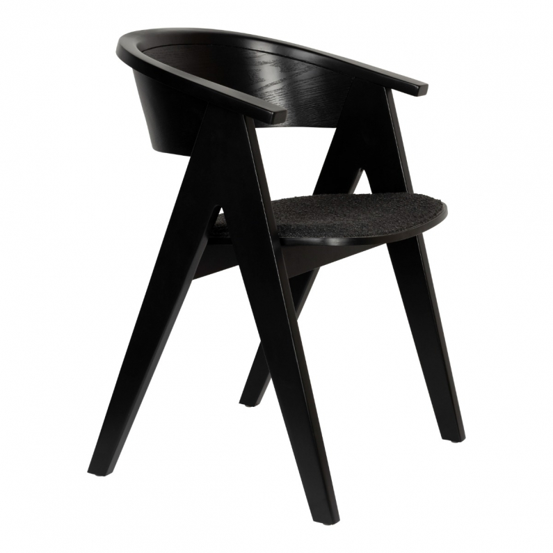 Black armchair clearance