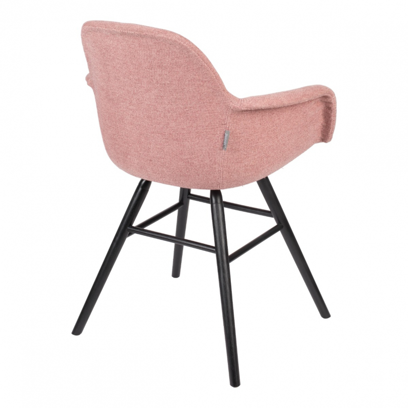 Soft pink armchair discount